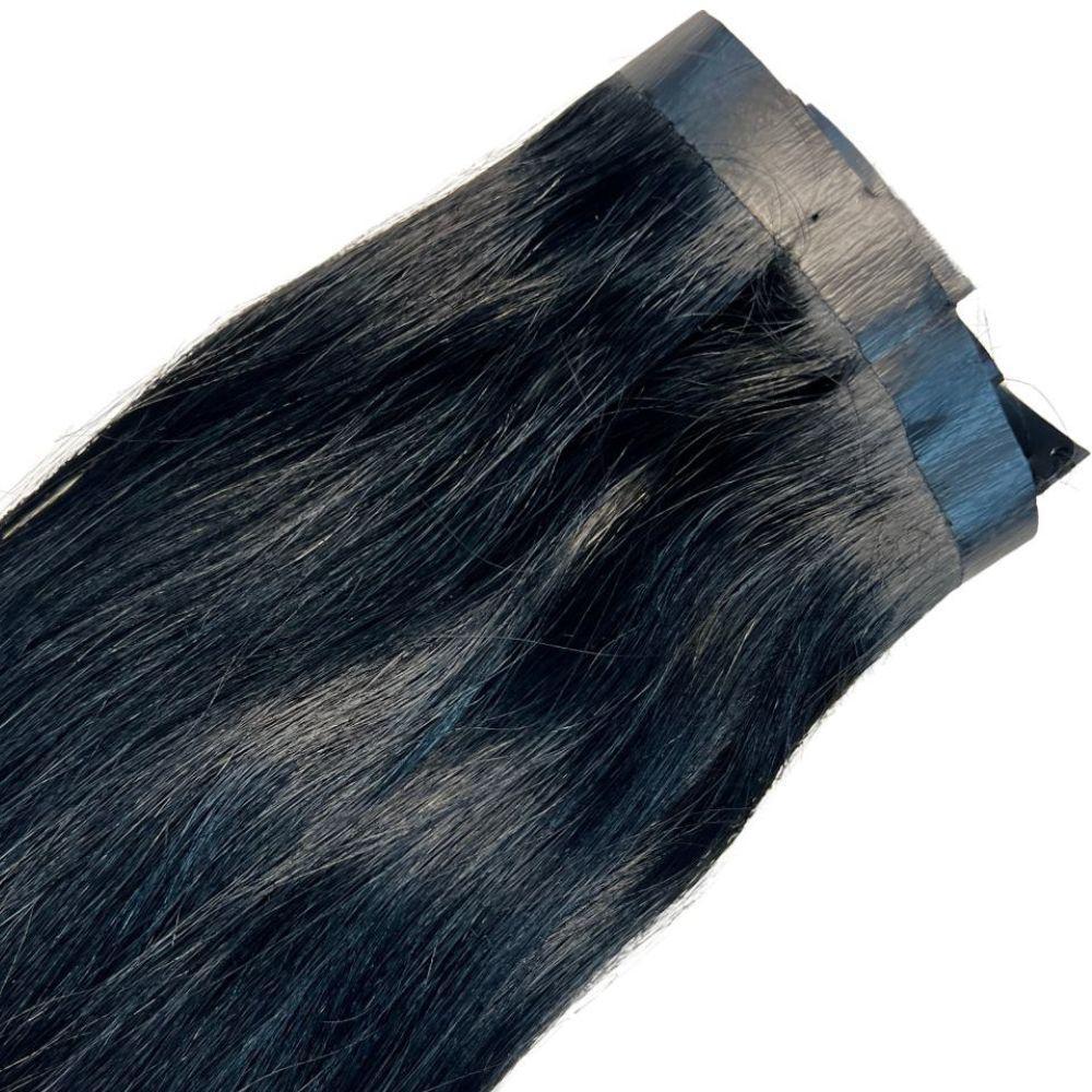 Jet Black Seamless Clip-In